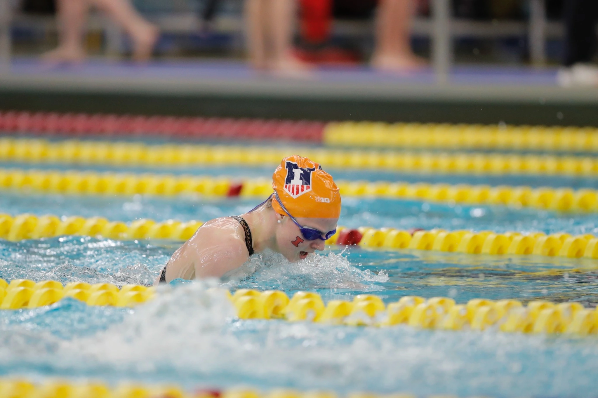 Top Tier founder swimming in college
