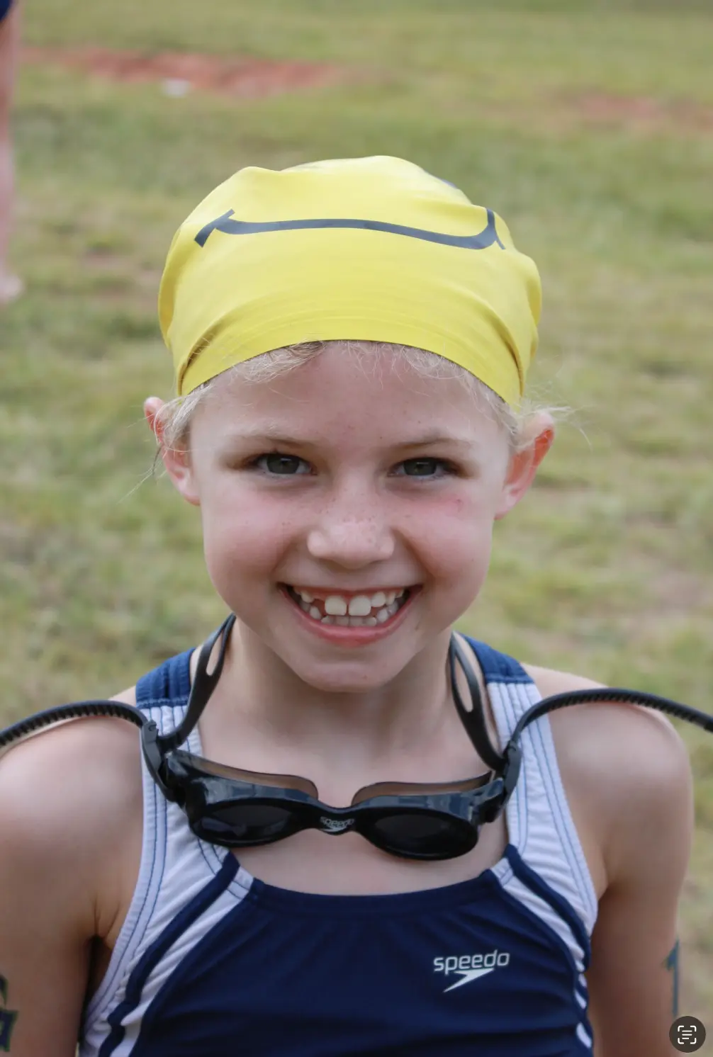 Top Tier founder as a young swimmer